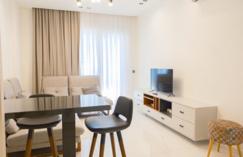 Modern 1+1 Apartment in Alanya's Prestigious Residential Area – Contemporary Living with Convenience