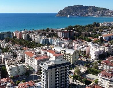 Modern 2+1 Apartment in Alanya Center – Comfort and Convenience Close to the Sea