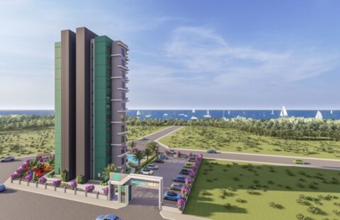 Chic Flats for Sale Near the Beach in Mersin
