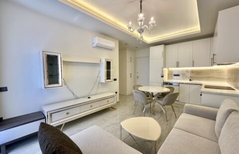 Modern 1+1 Apartment in Alanya Cleopatra – Exclusive Residence with Pool & Fitness