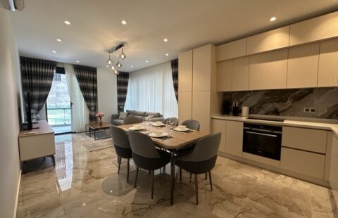 Modern and Spacious 2+1 Apartment in the Heart of Alanya – Just 120m from the Sea