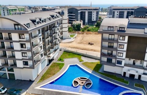 Modern 2+1 Apartment in Kargicak – Luxury Living with Premium Facilities