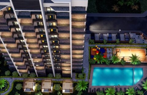 Modern Apartments for Sale in Mersin Çeşmeli with Beach Access