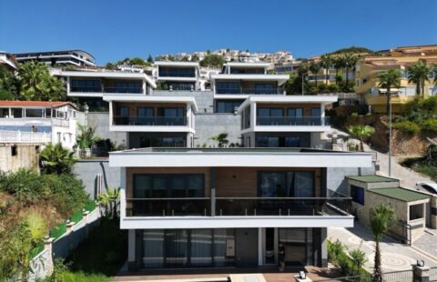 Detached Villas with Sea Views and Smart Home System in Alanya Kargıcak