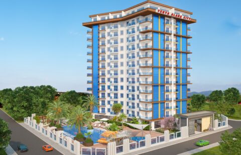 Stylish Apartments Near the Sea in Alanya’s Central District