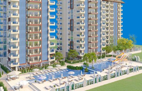 Modern Apartments in a Prime Location Close to the Sea in Mahmutlar, Alanya