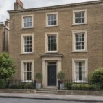 Generic historic English townhouse exterior for listed building checks