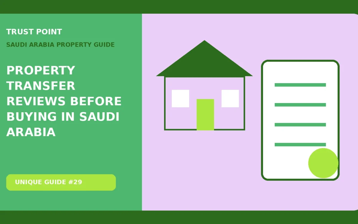 Property Transfer Reviews Before Buying in Saudi Arabia