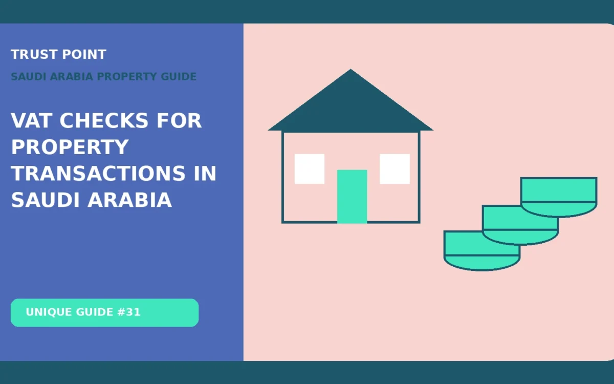 VAT Checks for Property Transactions in Saudi Arabia