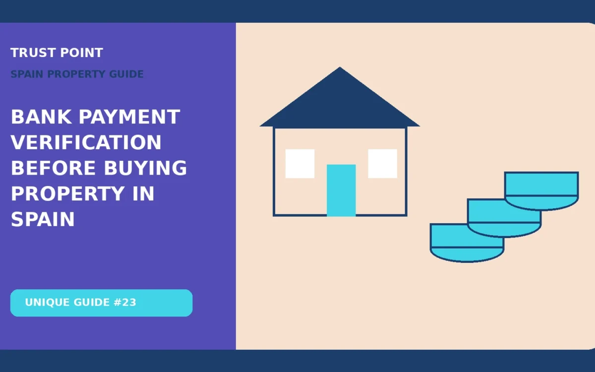 Bank Payment Verification Before Buying Property in Spain