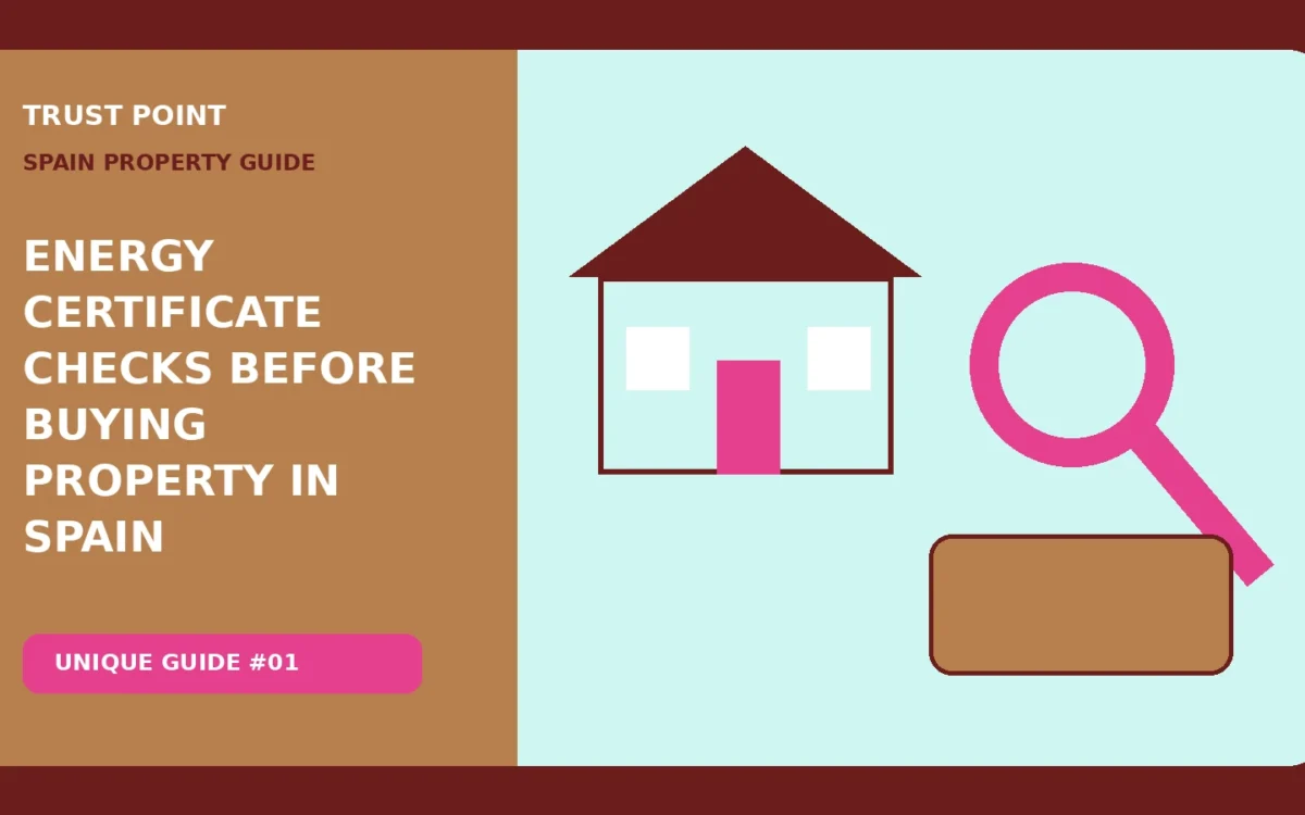 Energy Certificate Checks Before Buying Property in Spain