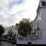 Georgian terraced homes on Pelham Place in London